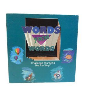 Vintage Board Game Words from Words by CDB Game Concepts 1993